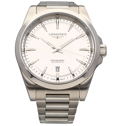 Longines Conquest L3.830.4 41mm Stainless Steel Watch