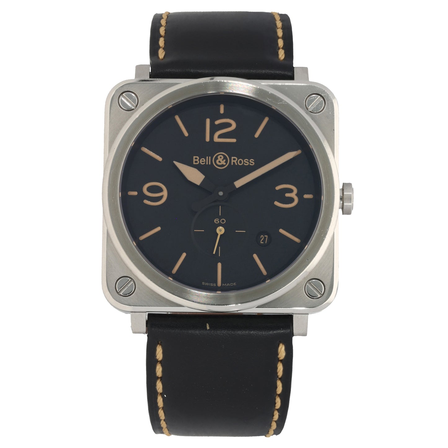 Bell & Ross BRS BRS-64-S 39mm Stainless Steel Watch