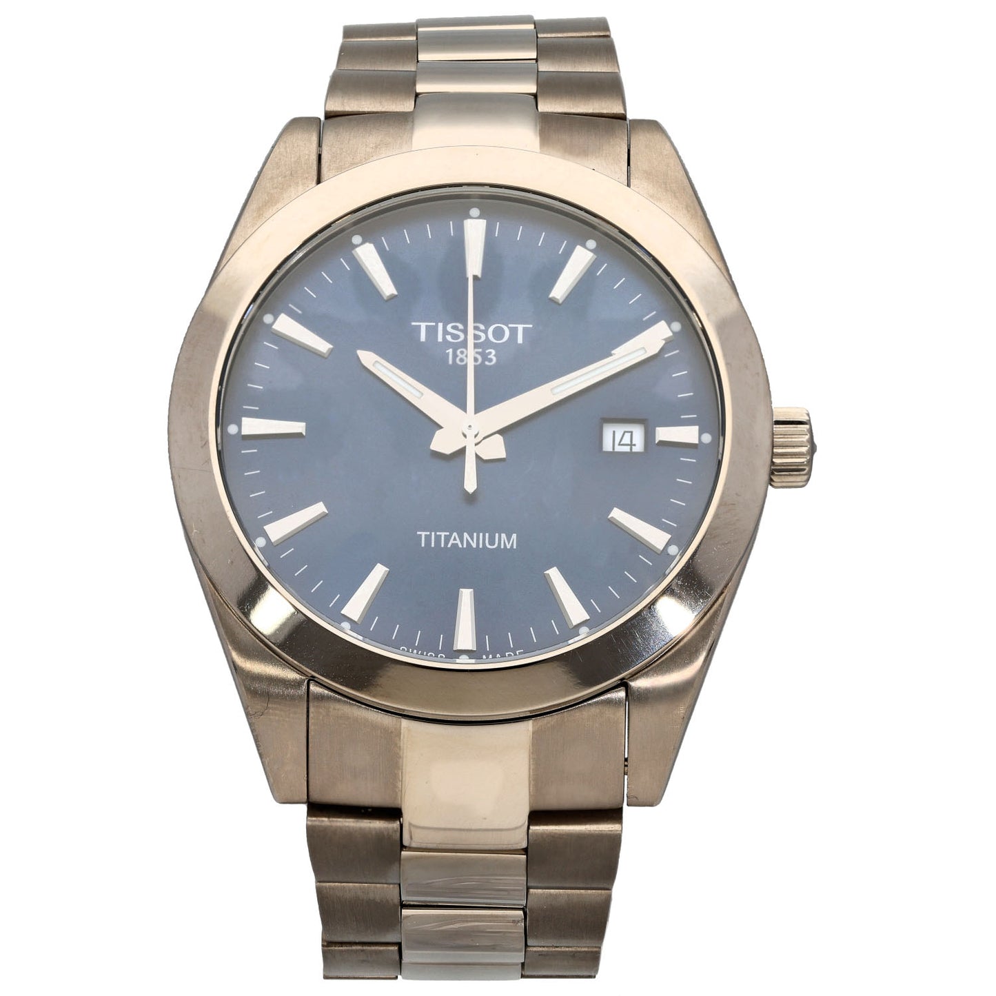 Tissot Gentleman T127410 A 40mm Titanium Watch