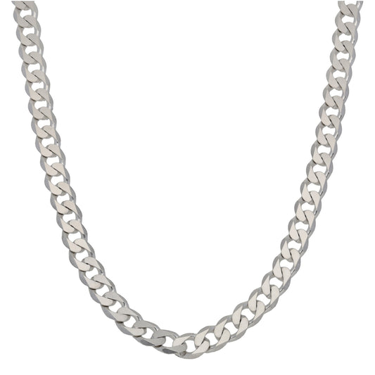 Sterling Silver Curb Chain 20"