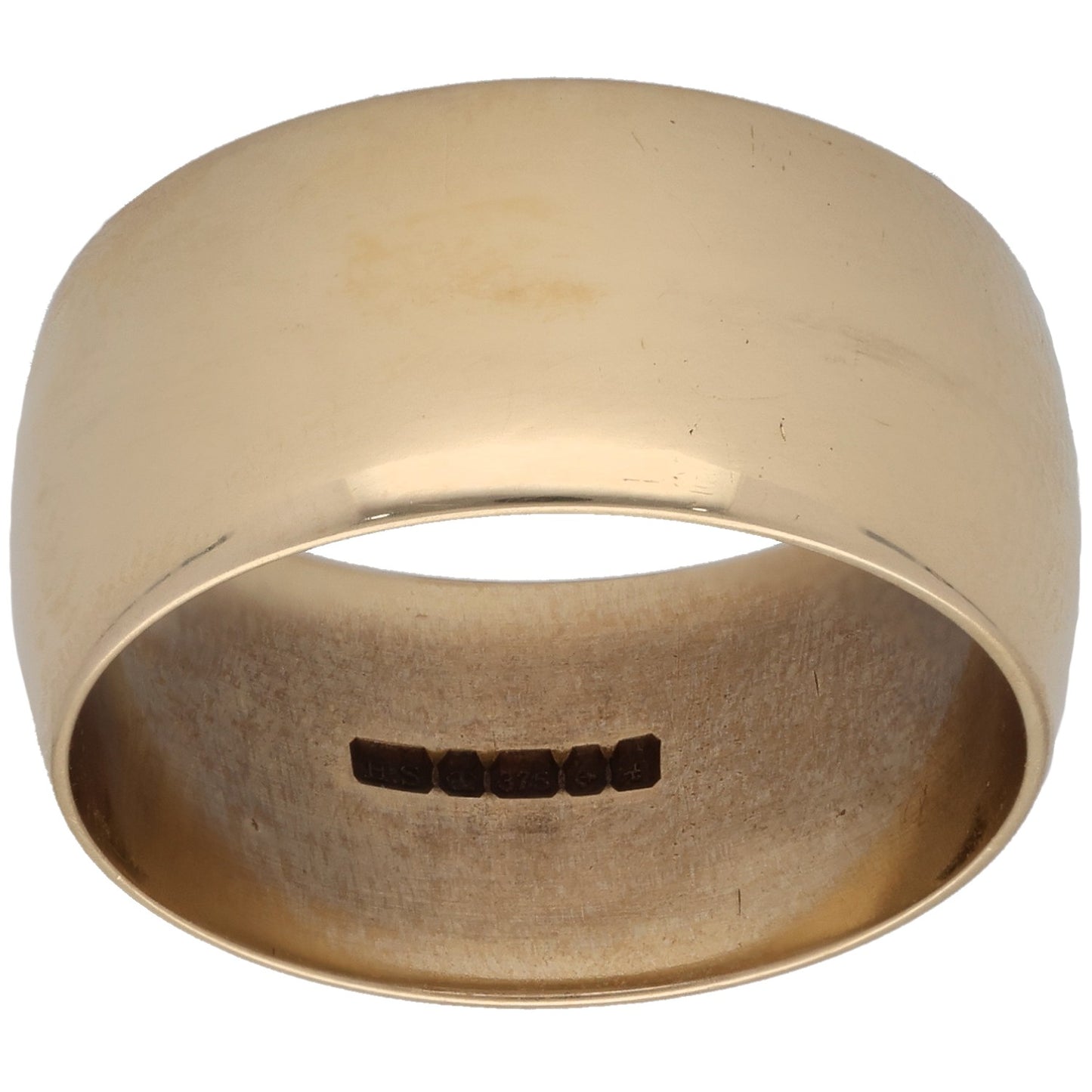 9ct Gold Plain Wedding Ring Size U