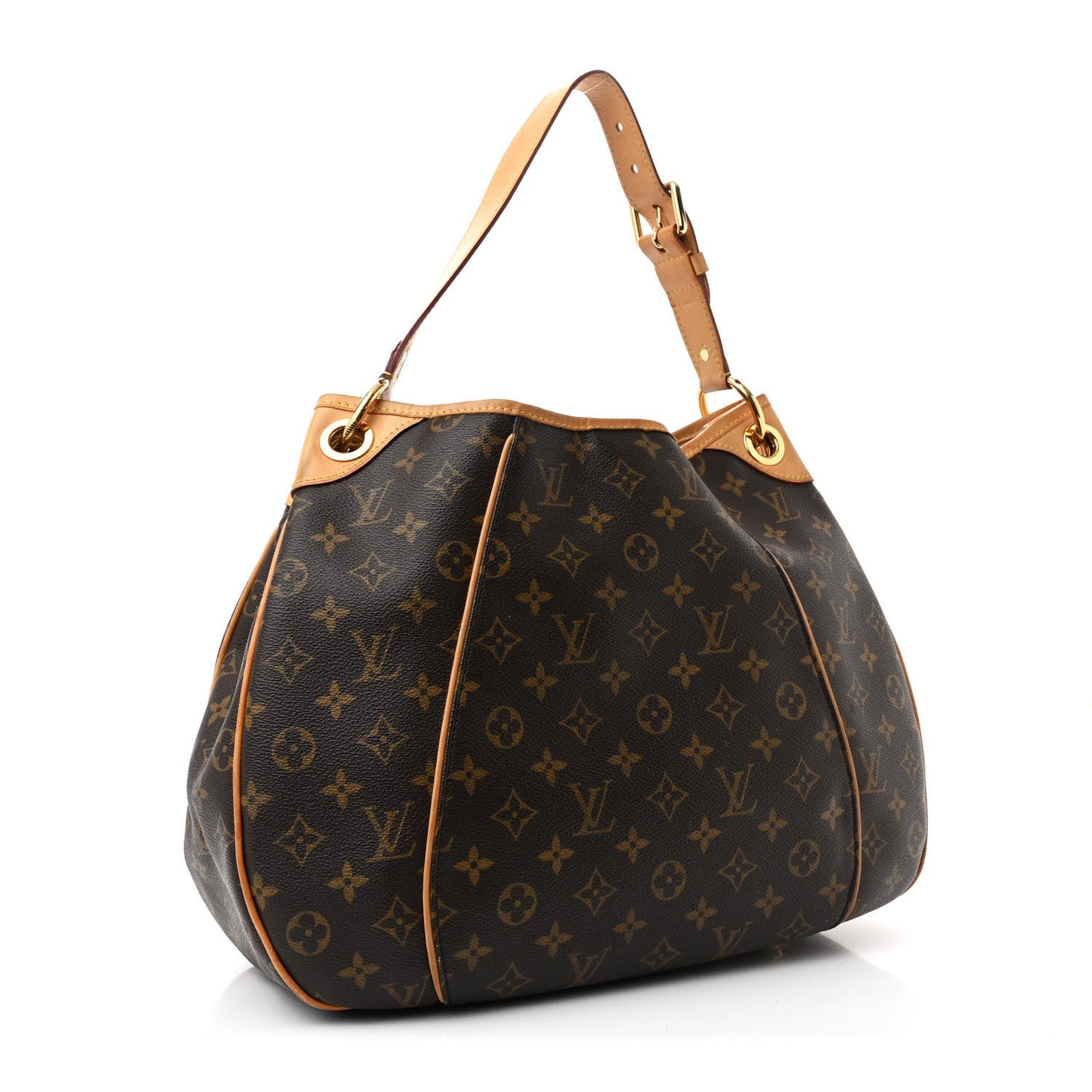 Louis Vuitton Galliera PM Monogram Coated Canvas Bag - Brown