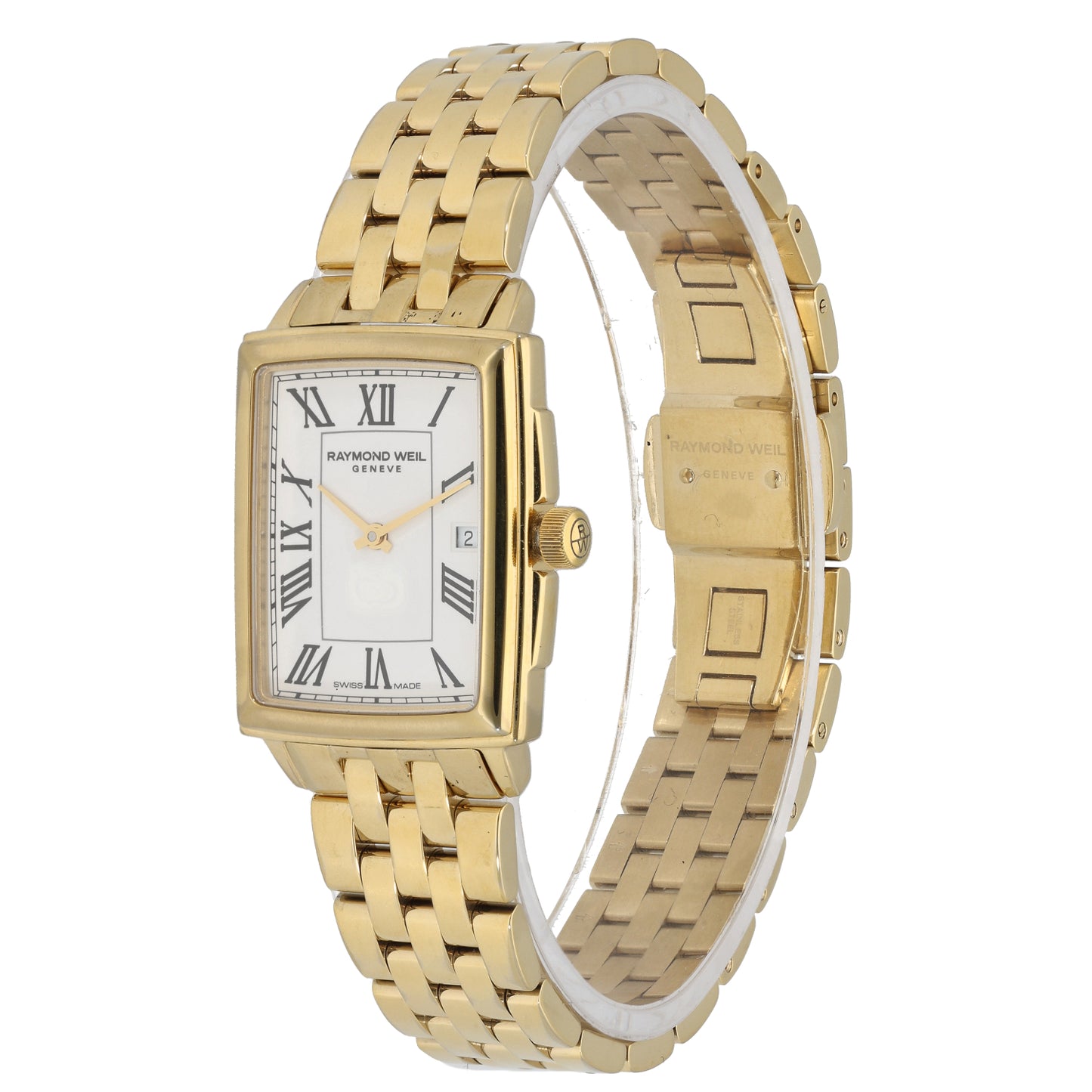 Raymond Weil Toccata 5925 22.5mm Gold Plated Watch