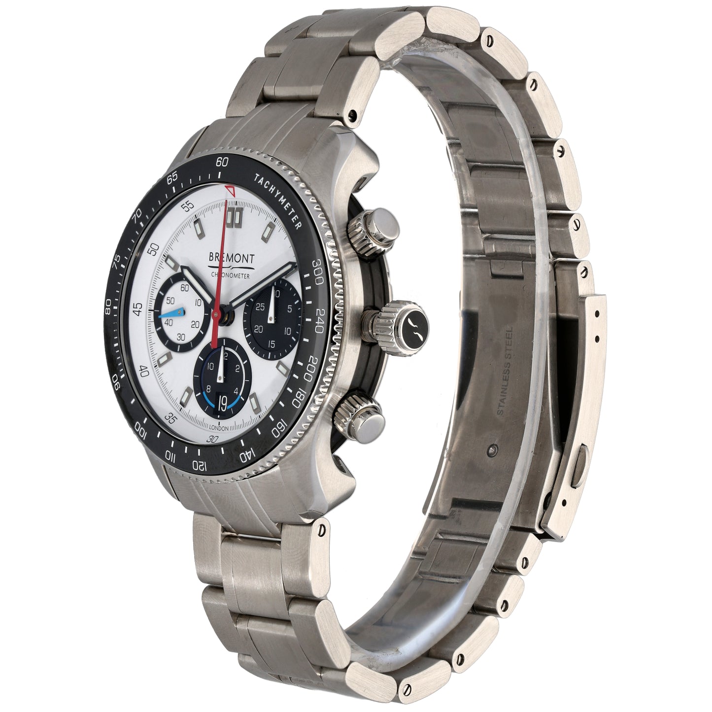 Bremont Williams Racing WR-22-SS-B 43mm Stainless Steel Watch