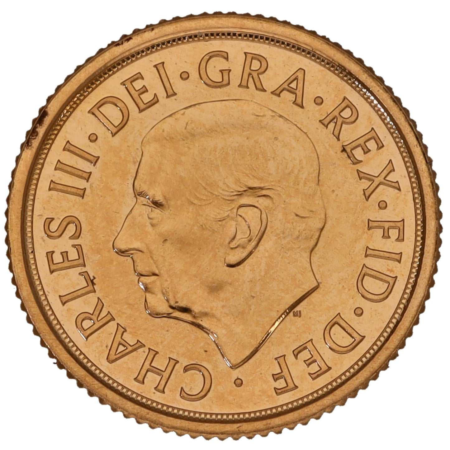 22ct Gold King Charles III Quarter Sovereign Coin 2025