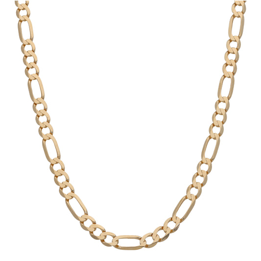 9ct Gold Figaro Chain 24"