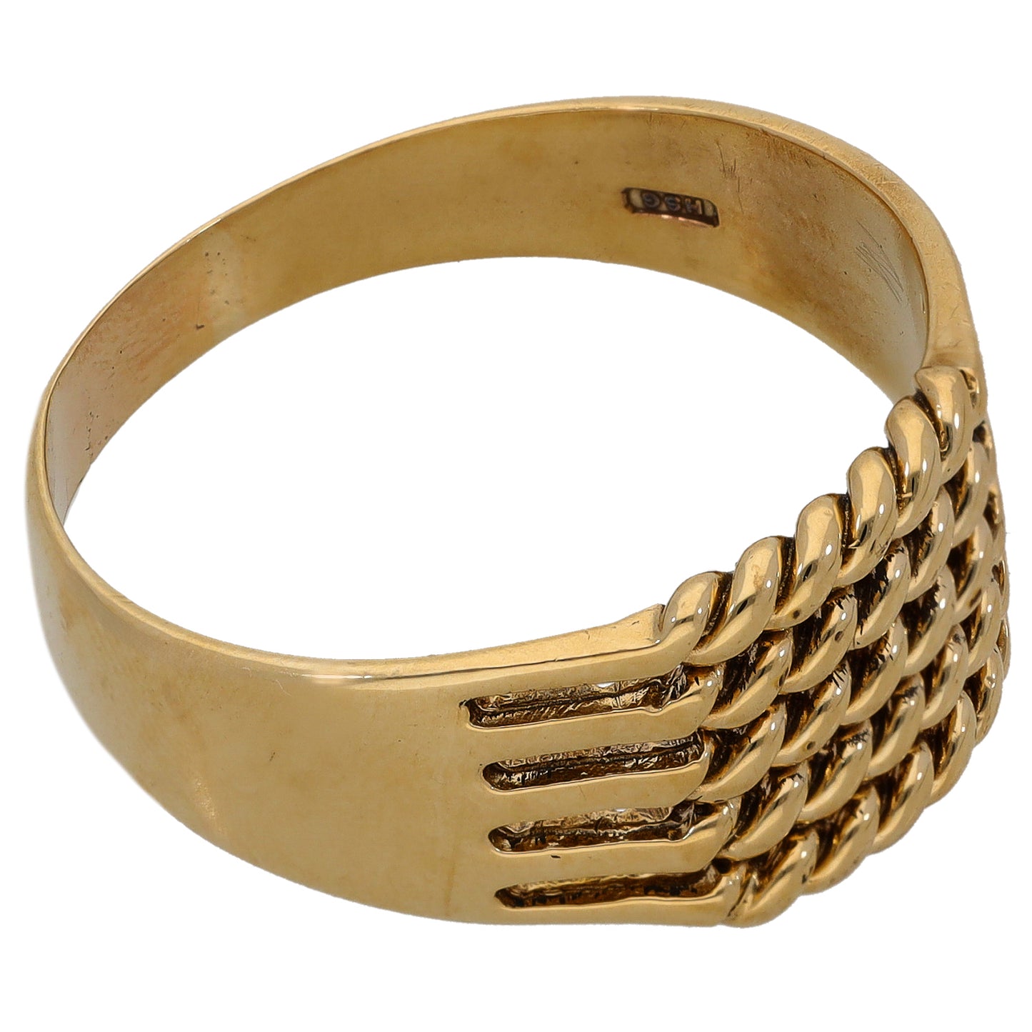9ct Gold Alternative Ring Size Z+1