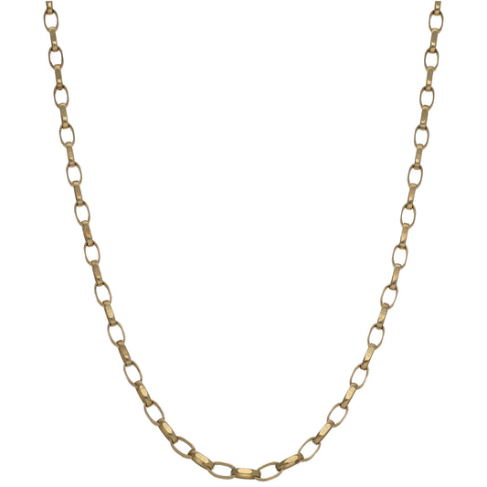 9ct Gold Belcher Chain 24"