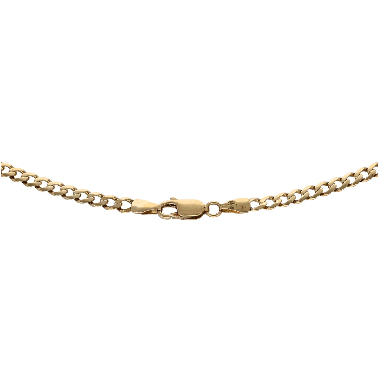 9ct Gold Curb Chain 24"