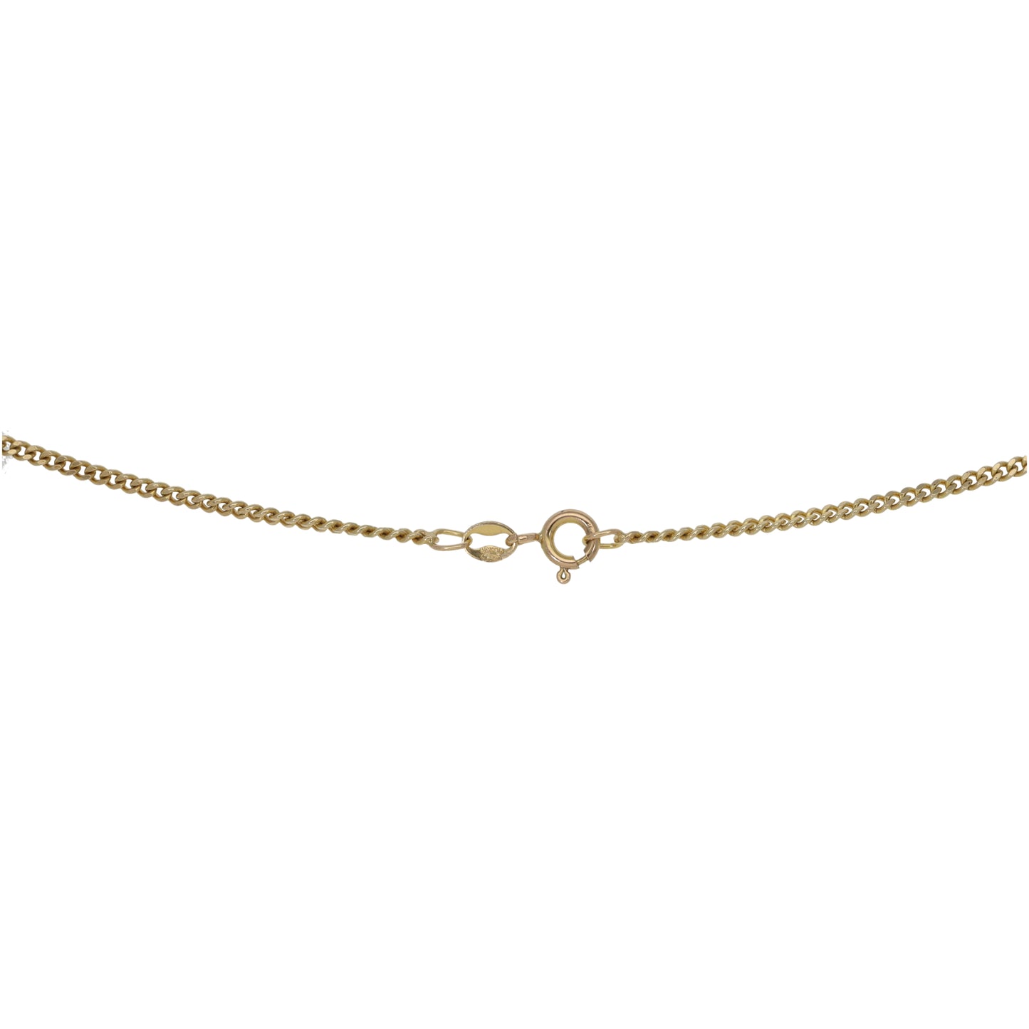 9ct Gold Curb Chain 24"
