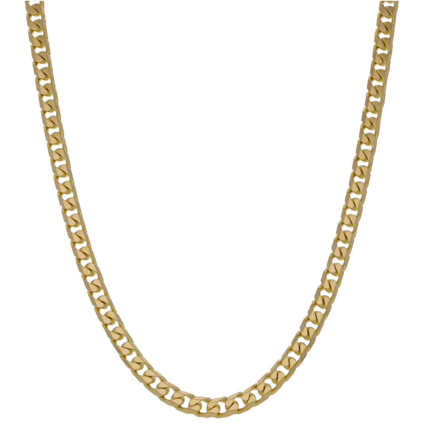 9ct Gold Curb Chain 24"