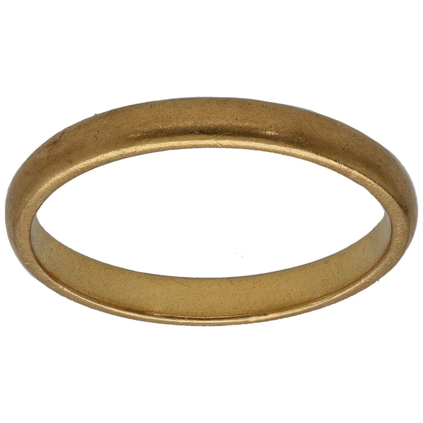 22ct Gold Plain Wedding Ring Size Q