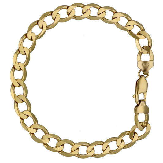 9ct Gold Curb Bracelet