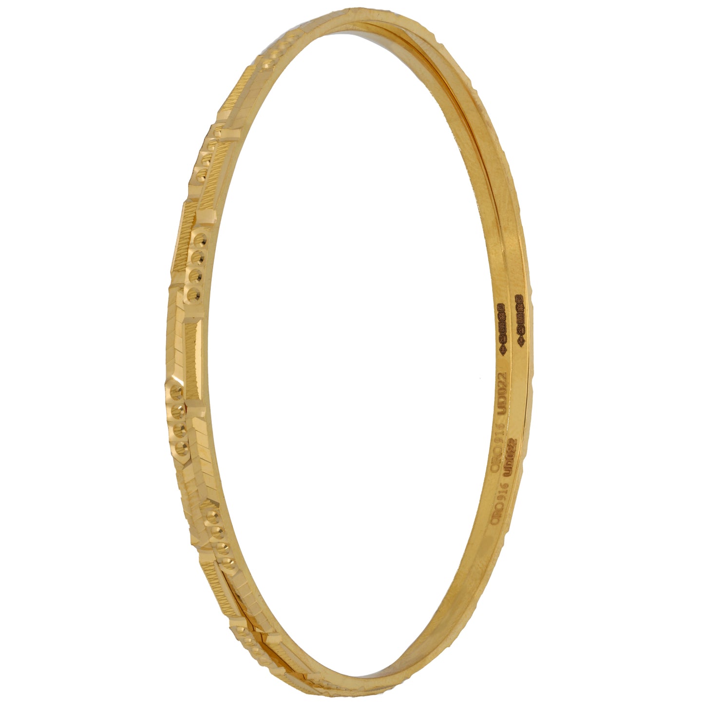 New 22ct Gold Set of Bangles