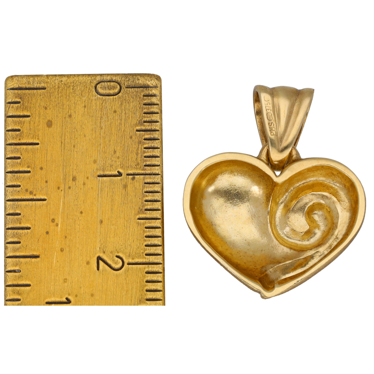 9ct Gold Heart Pendant