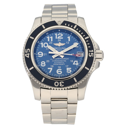 Breitling Superocean A17312 36mm Stainless Steel Ladies Watch