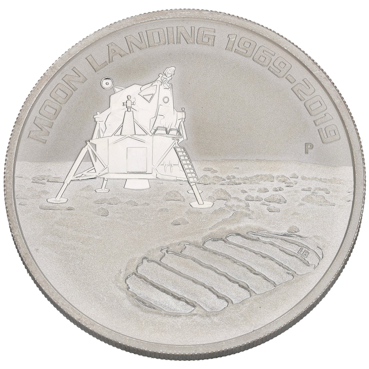 Fine Silver Moon Landing 50th Anniversary 1 OZ Coin 2019