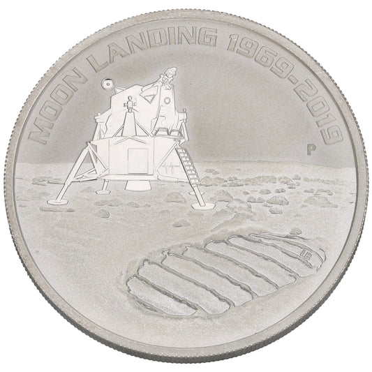 Fine Silver Moon Landing 50th Anniversary 1 OZ Coin 2019