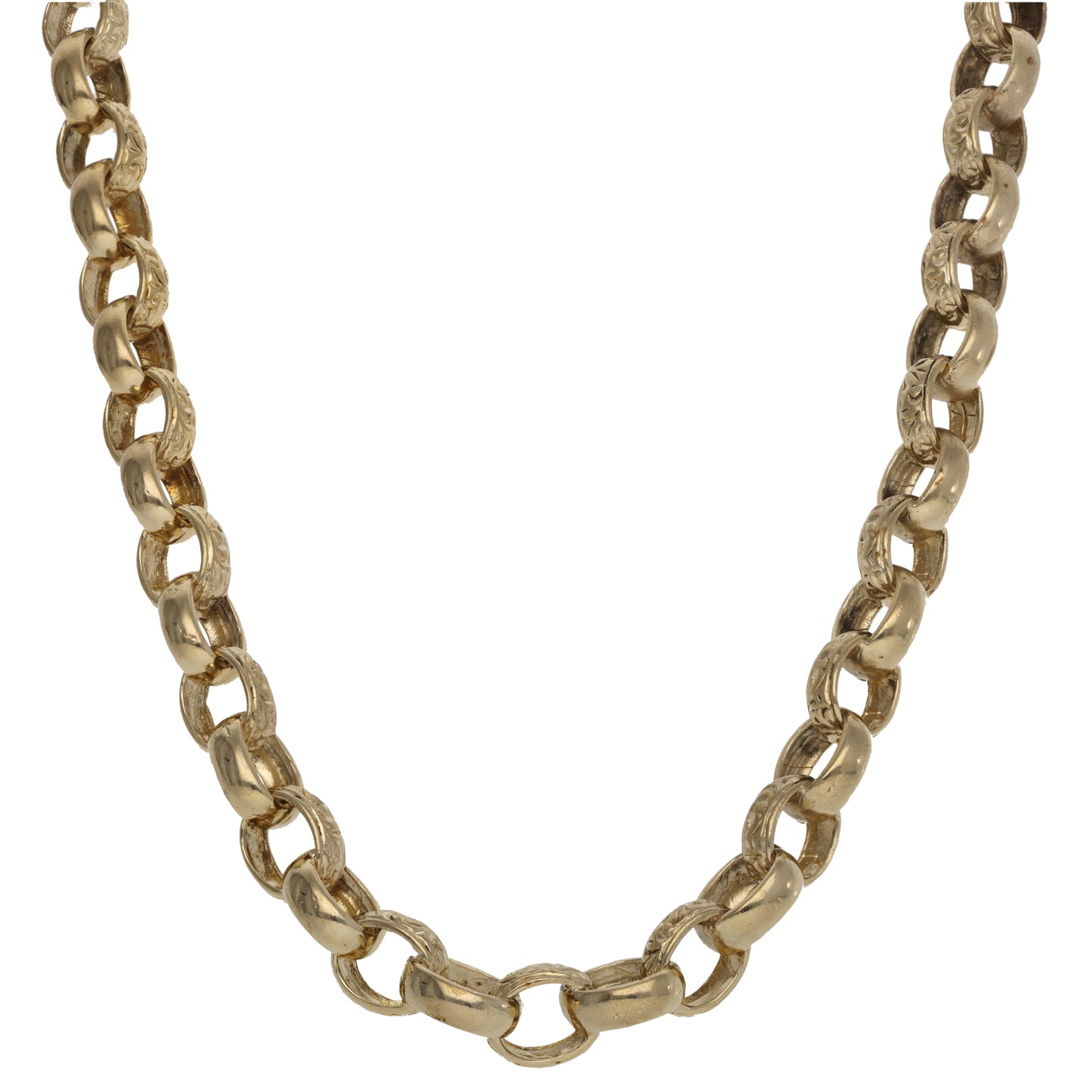 9ct Gold Belcher Chain 26"