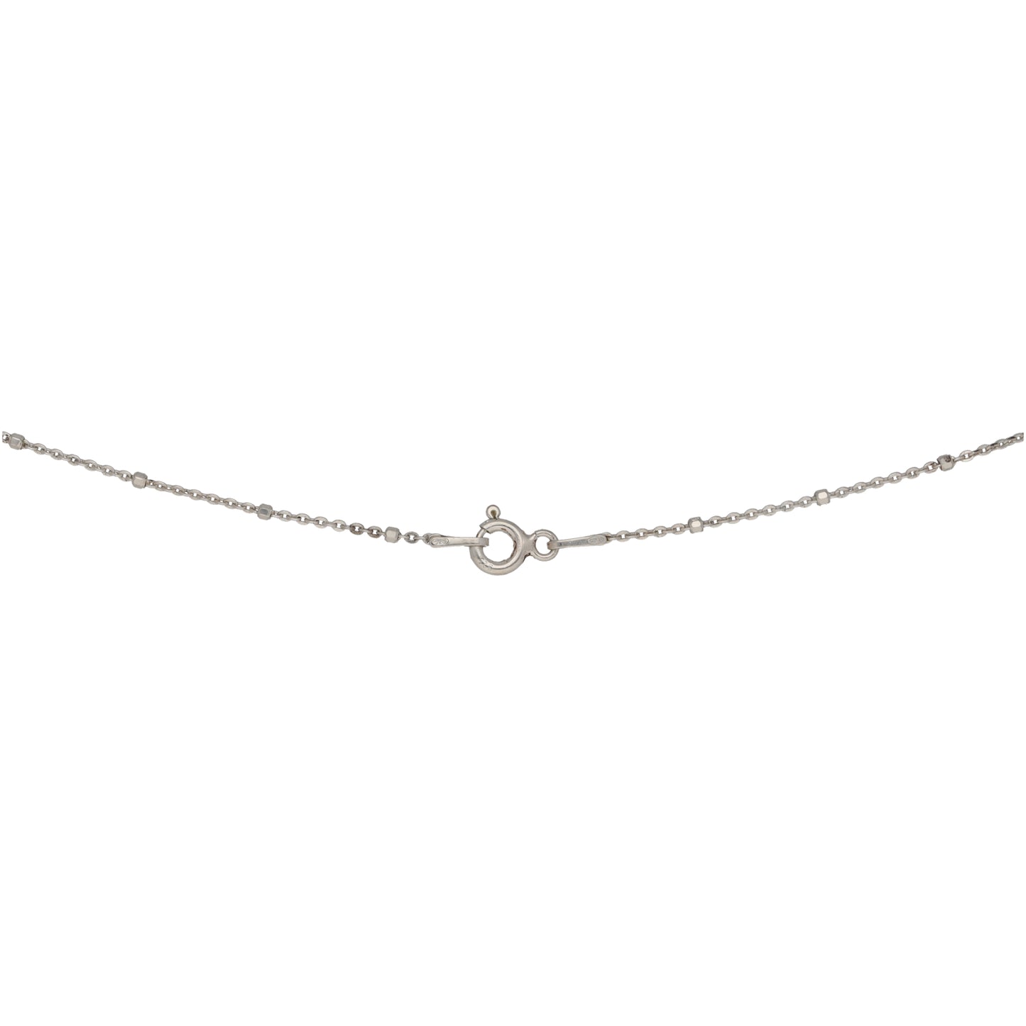 Sterling Silver 0.60ct Diamond Dress/Cocktail Pendant With Chain