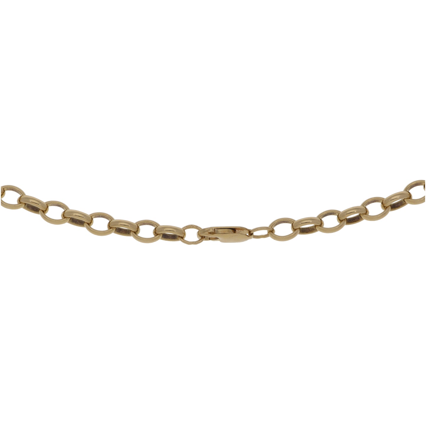 9ct Gold Belcher Chain 22"