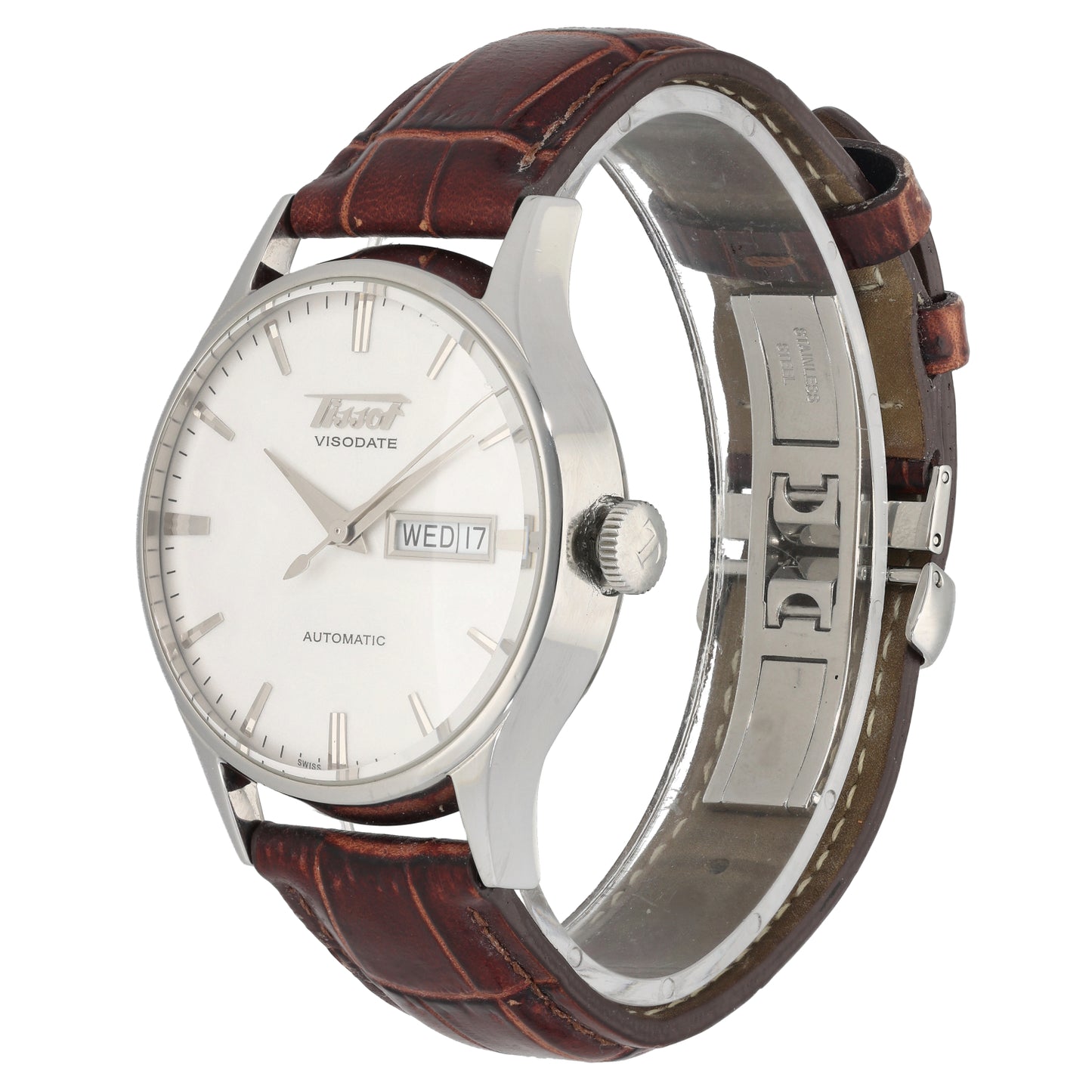 Tissot Heritage Visodate T019430 B 40mm Stainless Steel Watch