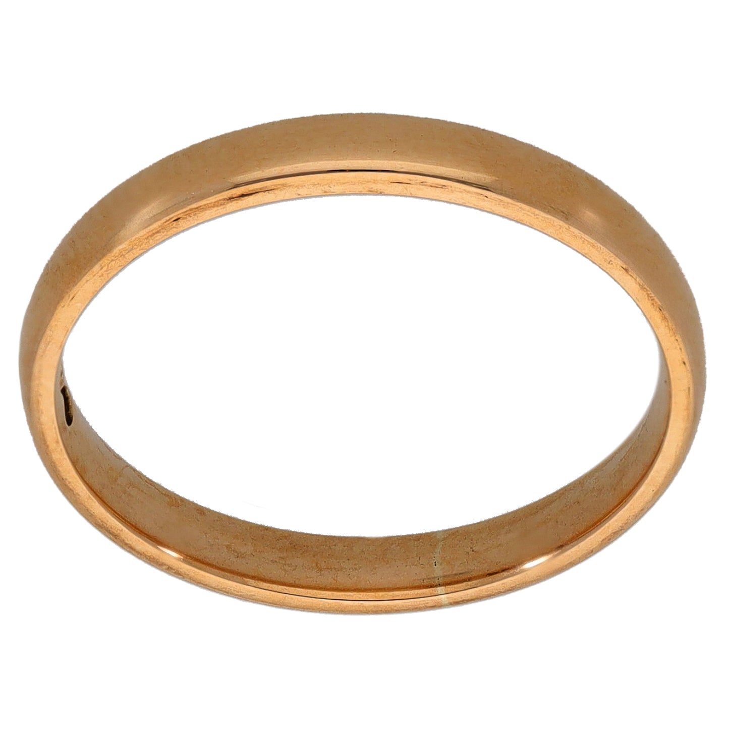 9ct Gold Plain Wedding Ring Size N
