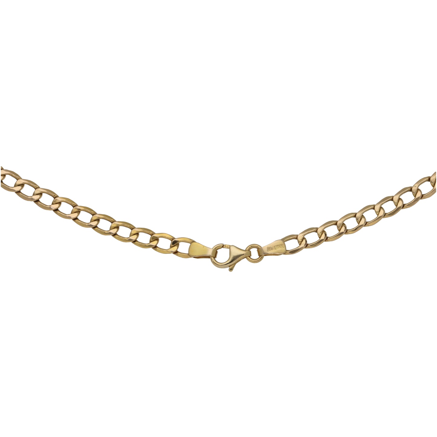 9ct Gold Curb Chain 20"