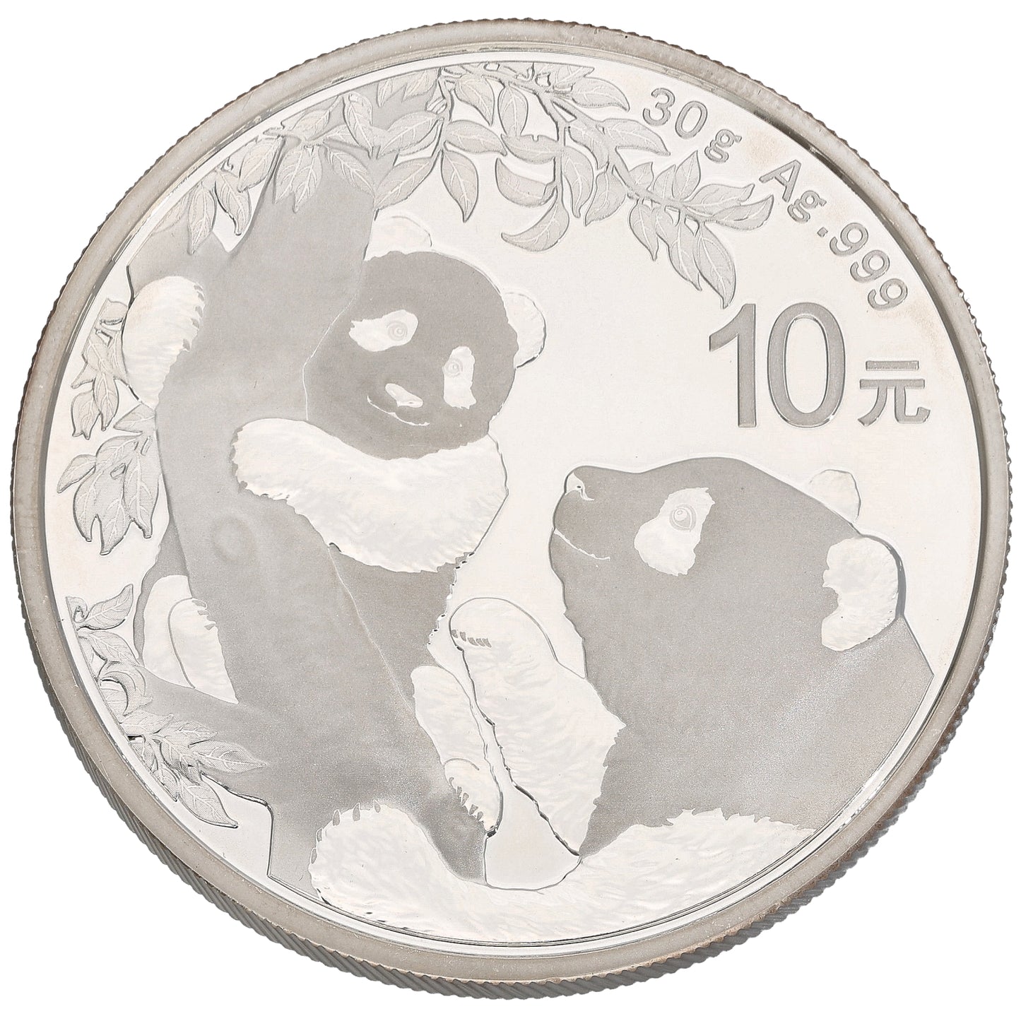 Fine Silver Chinese Panda 30g Coin 2021