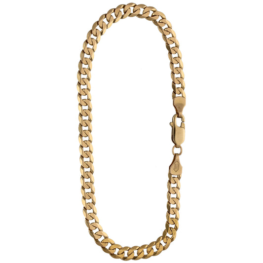9ct Gold Curb Bracelet