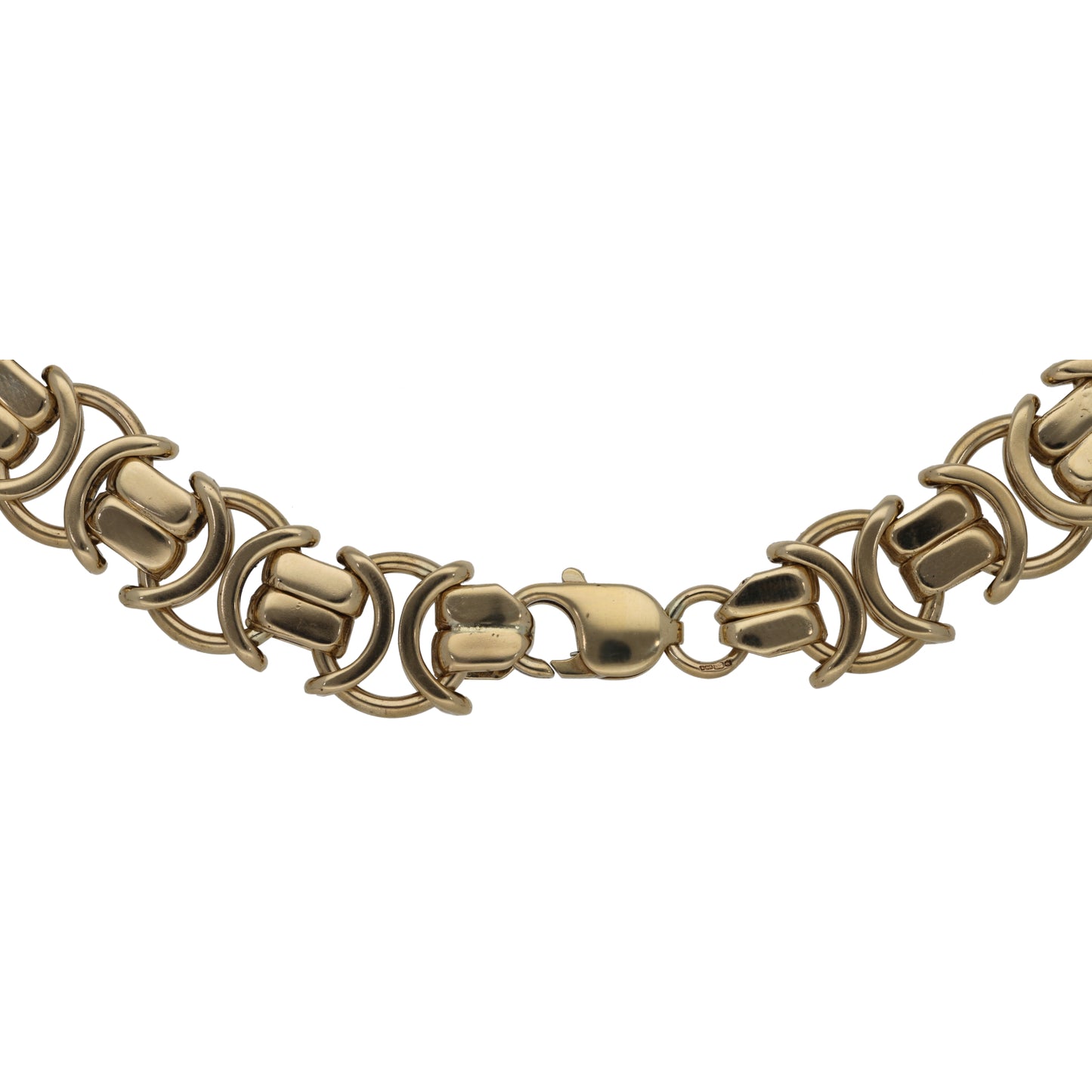 9ct Gold Byzantine Chain 24"