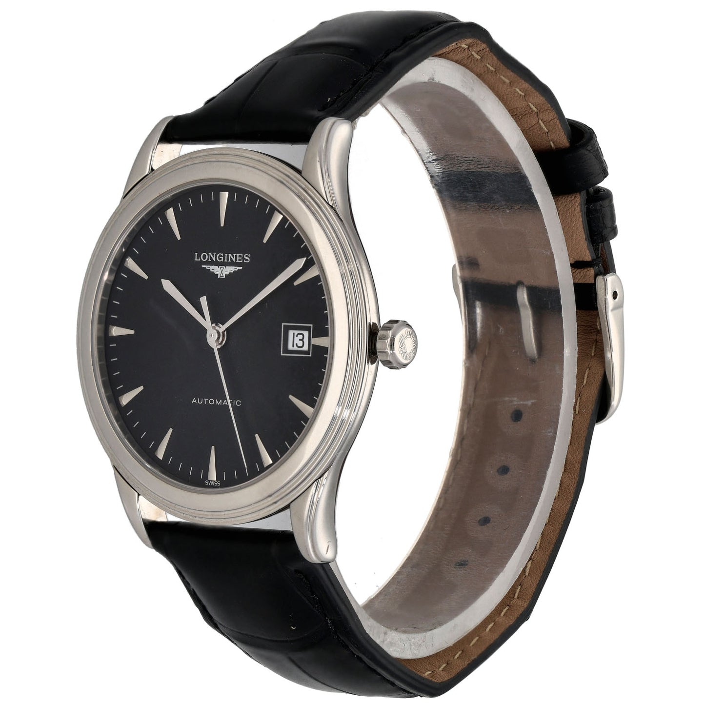 Longines Flagship L4.874.4 39mm Stainless Steel Watch