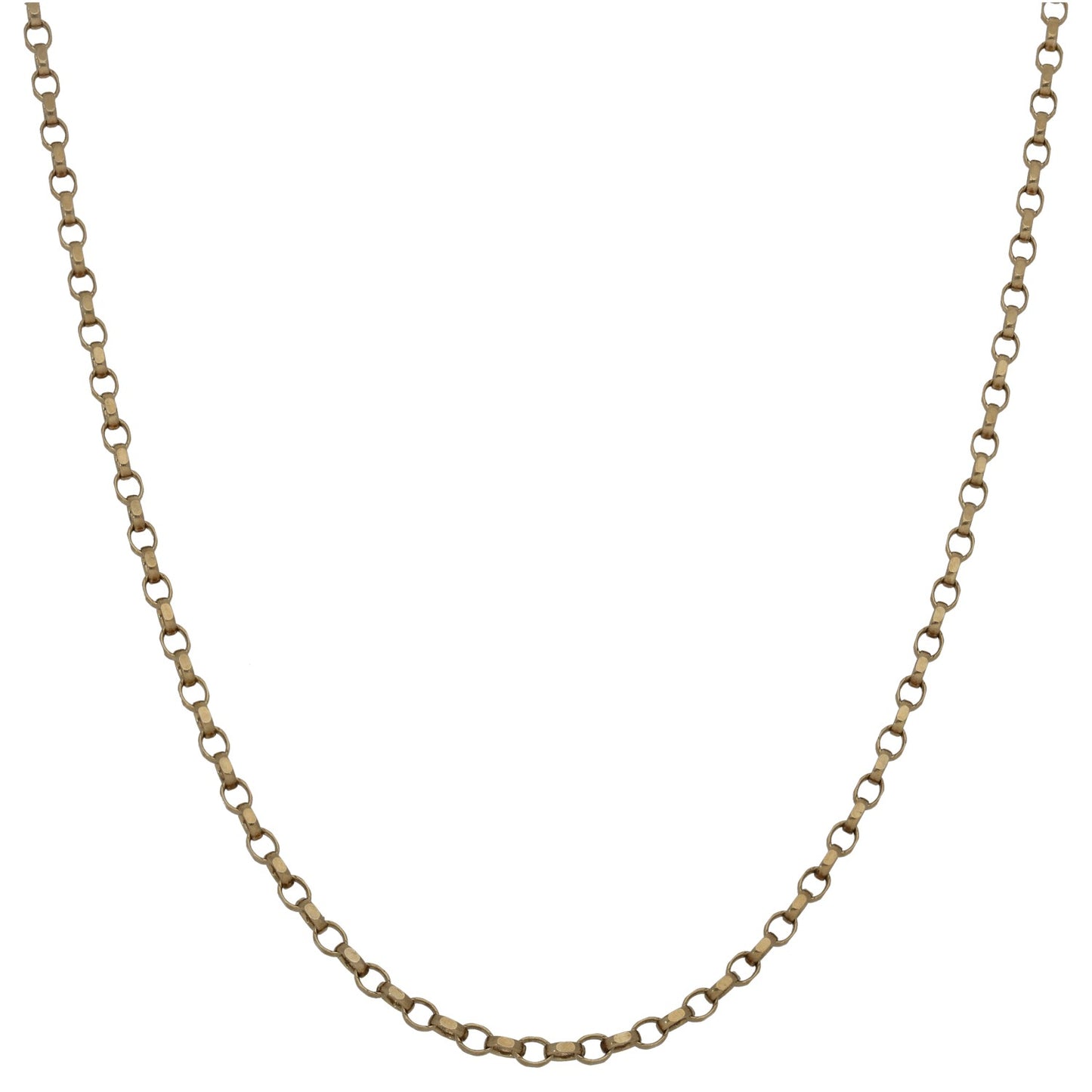 9ct Gold Belcher Chain 20"