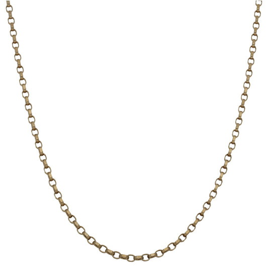 9ct Gold Belcher Chain 20"
