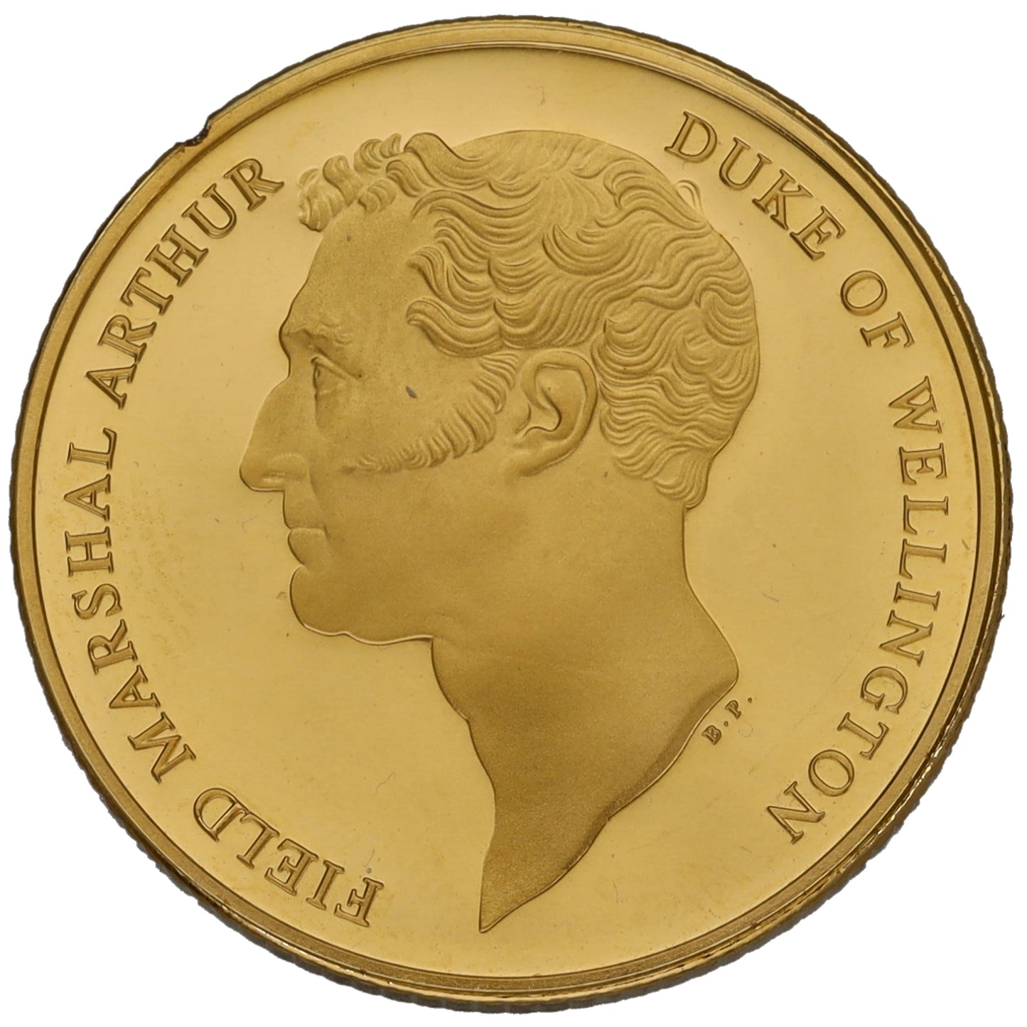 14ct Gold 200th Anniversary Of The Battle Of Waterloo Coin
