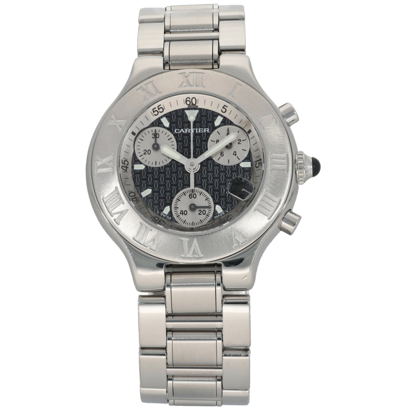 Cartier Must 21 W10125U2 38mm Stainless Steel Watch