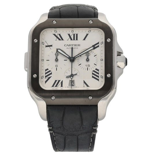 Cartier Santos De Cartier WSSA0017 43mm Stainless Steel Watch