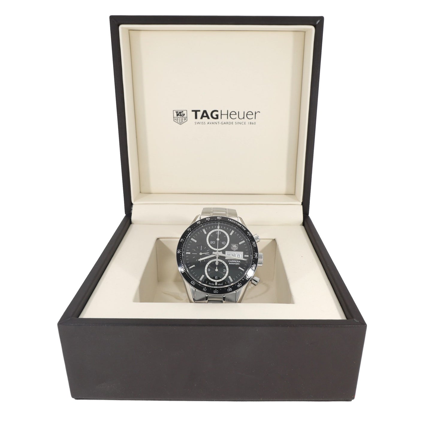 Tag Heuer Carrera CV201AG 41mm Stainless Steel Watch