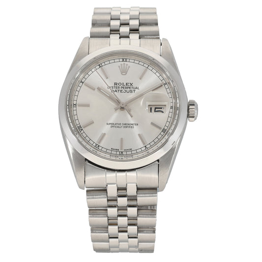 Rolex Datejust 16000 36mm Stainless Steel Watch