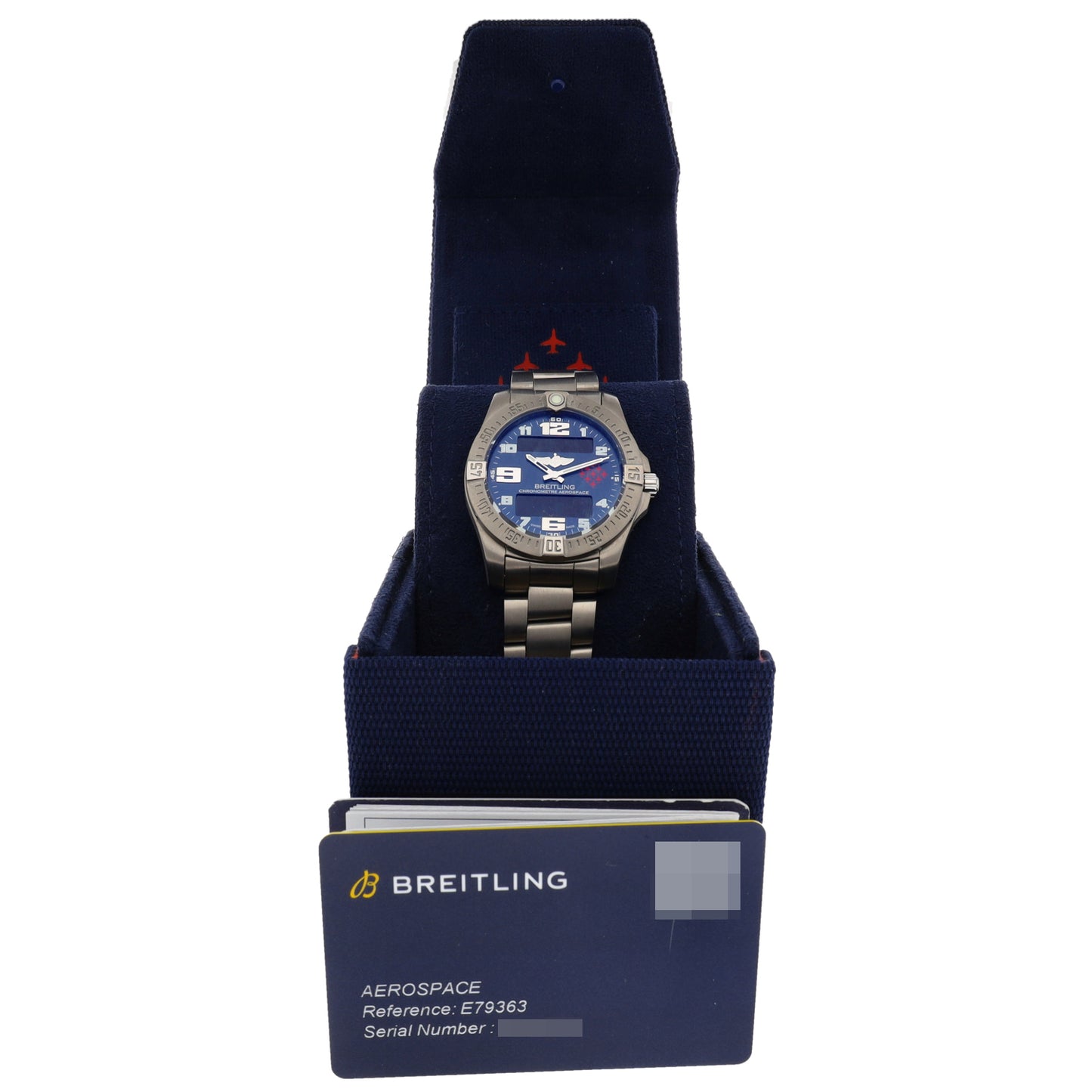 Breitling Aerospace Evolution E79363 43mm Titanium Watch