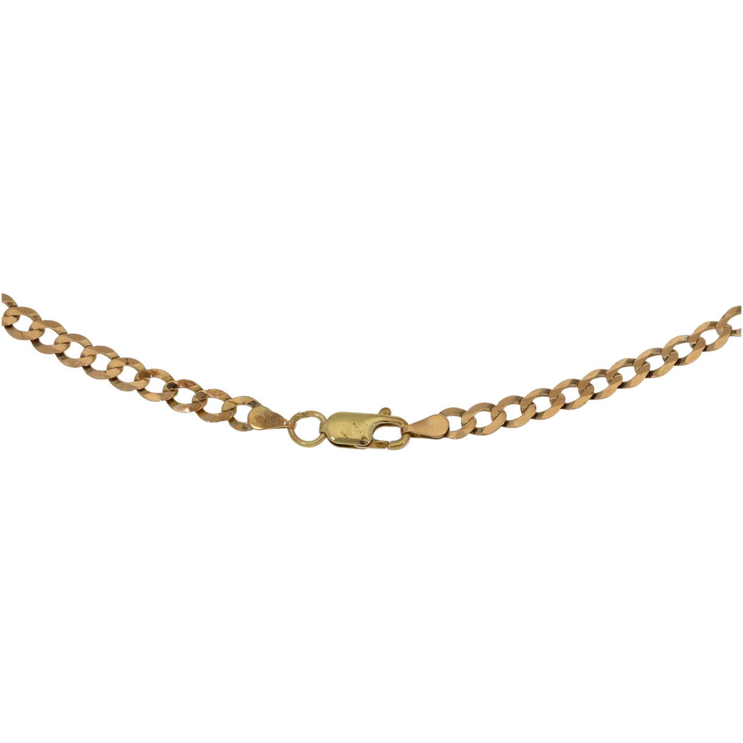 9ct Gold Curb Chain 20"