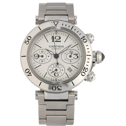 Cartier Pasha 2995 42mm Stainless Steel Watch