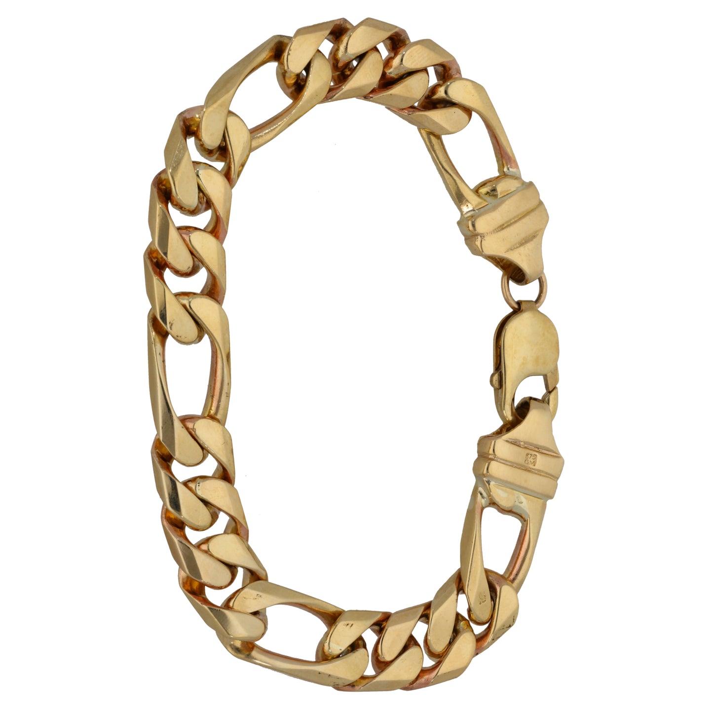 9ct Gold Figaro Bracelet