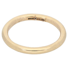 Load image into Gallery viewer, 9ct Gold Ladies Plain Wedding Ring Size Z
