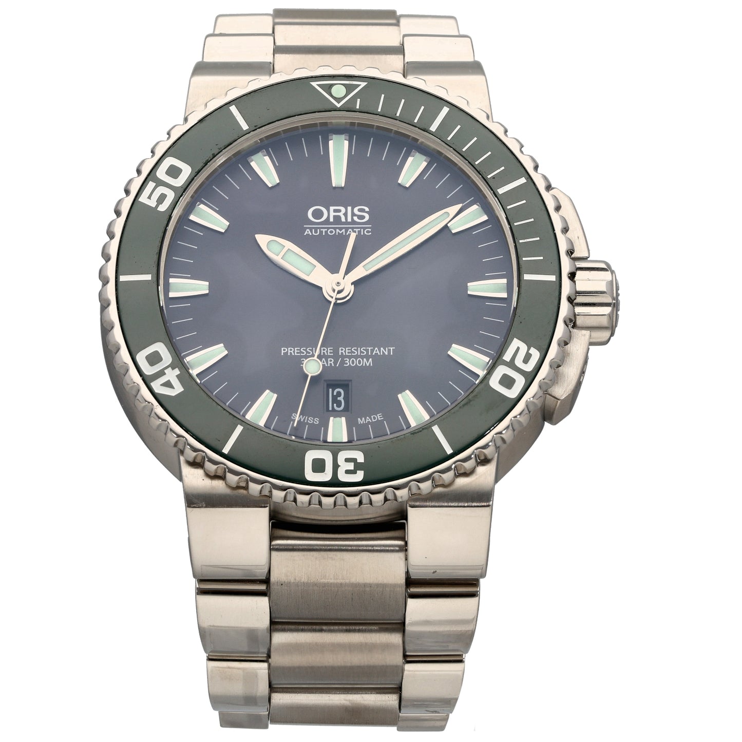 Oris Aquis 7653 43mm Stainless Steel Watch