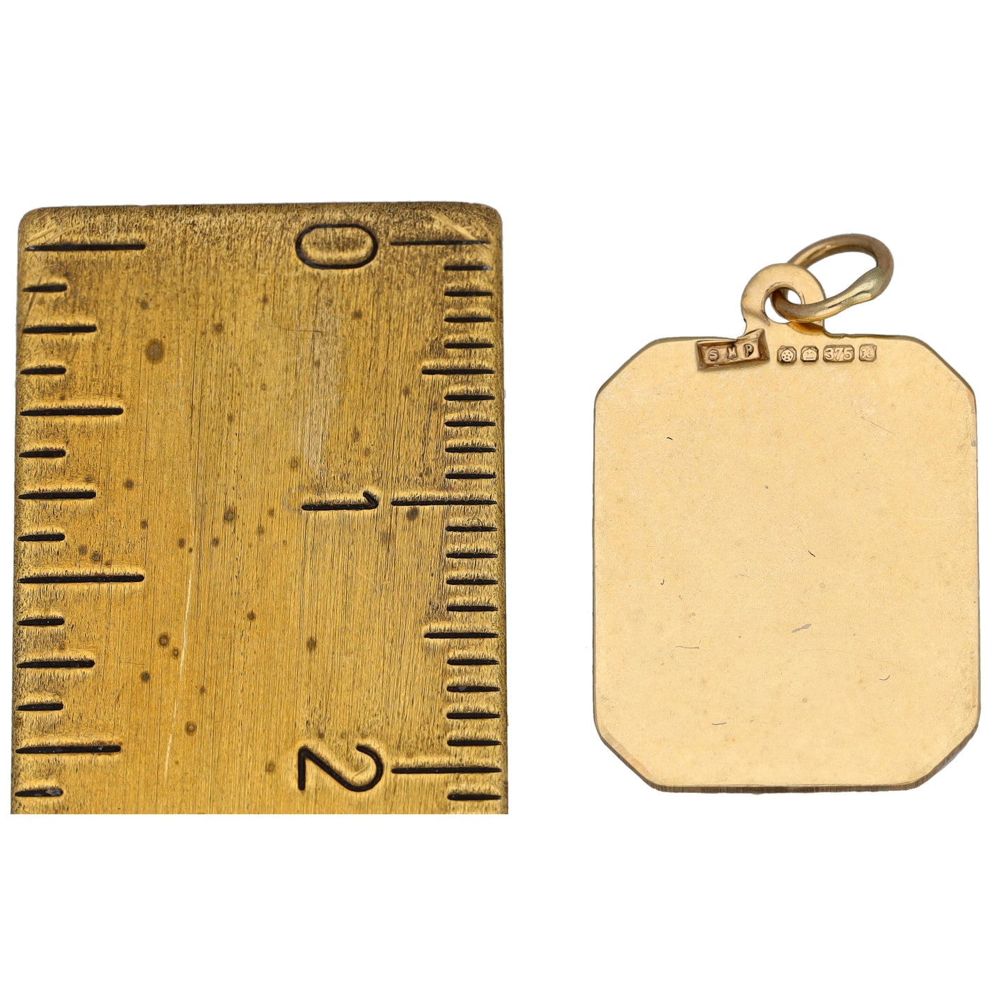 9ct Gold St Christopher Pendant