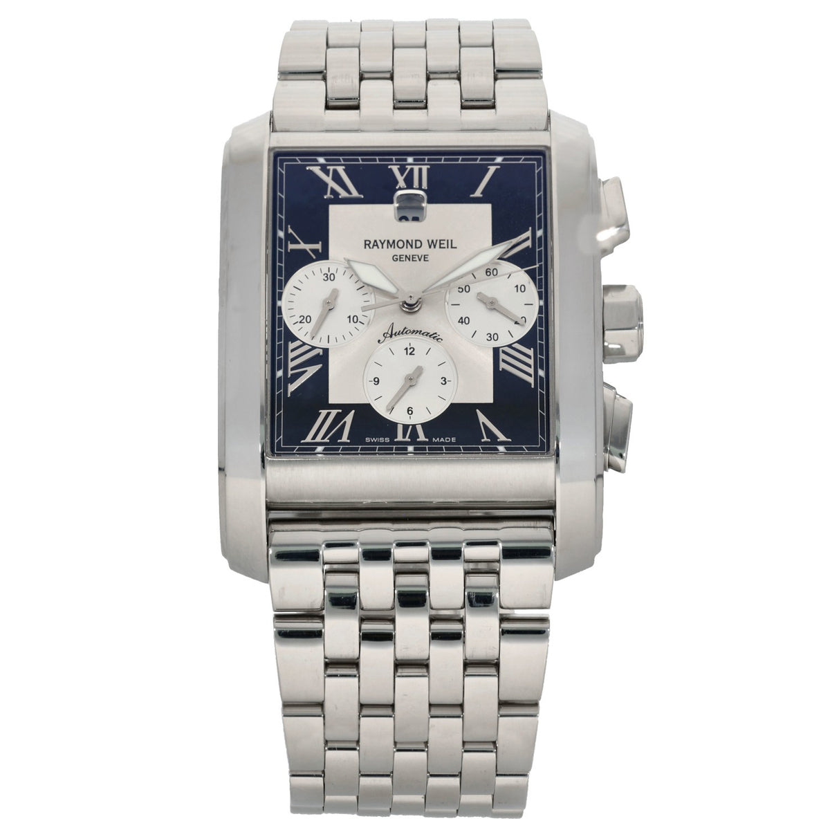 Raymond Weil Don Giovanni Così Grande 4878 37.5mm Stainless Steel Watch