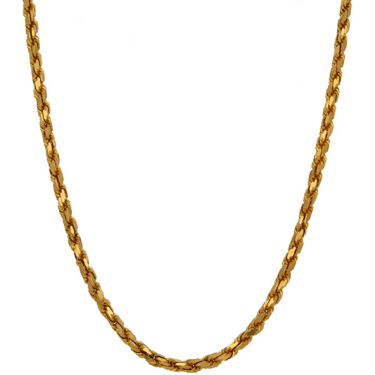 22ct Gold Rope Chain 20"