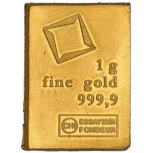 24ct 1g Gold Bar