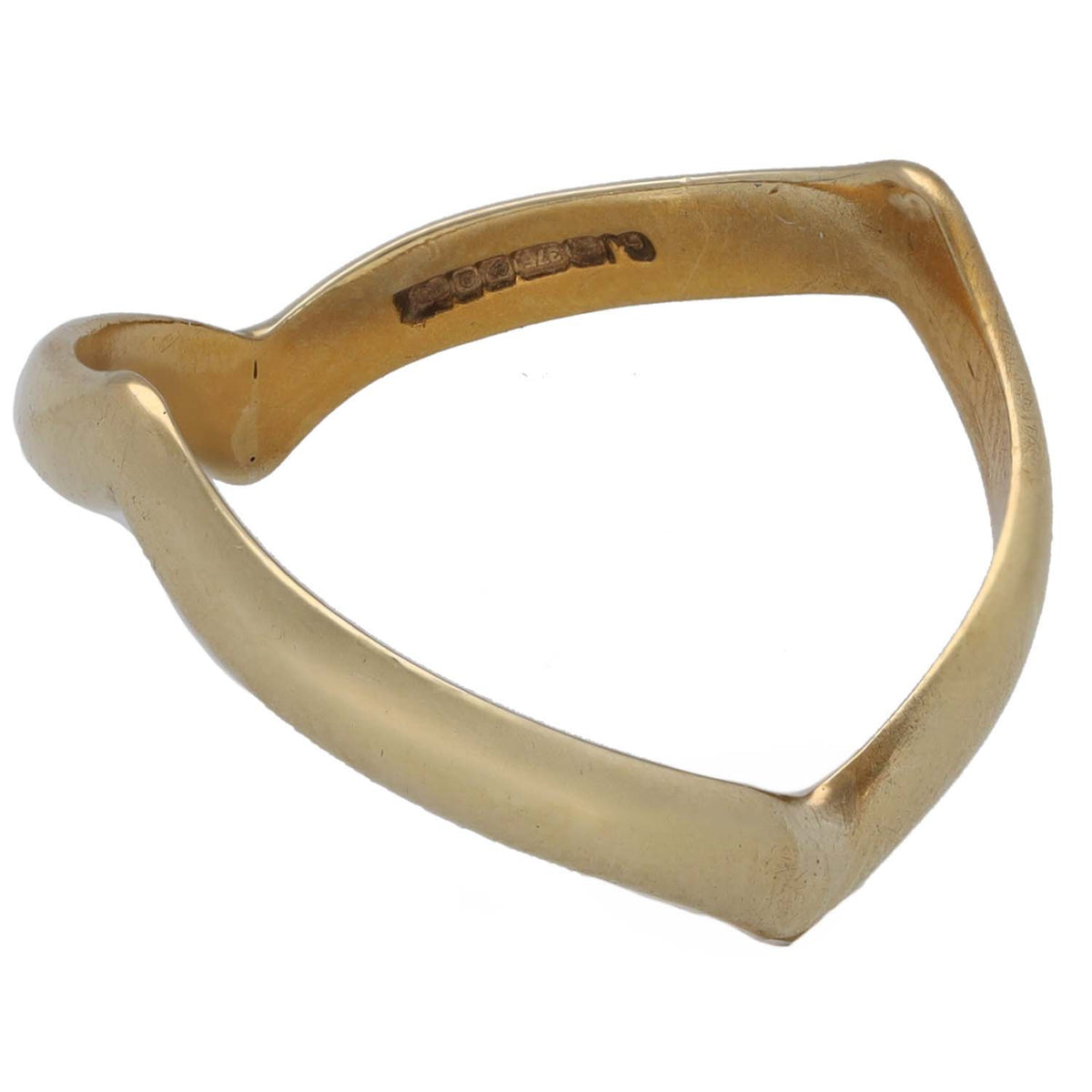 9ct Gold Alternative Ring Size S